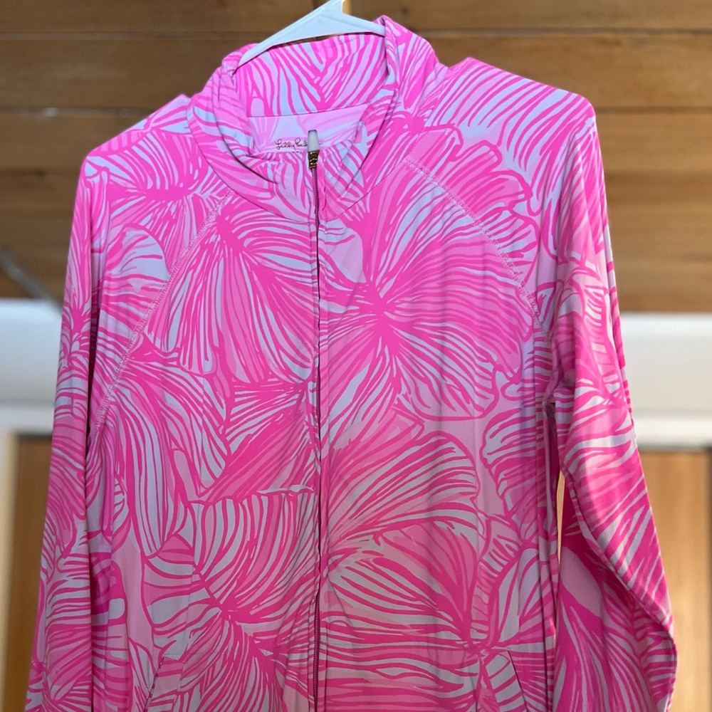 BRIGHT PINK Lily Pulitzer Full Zip